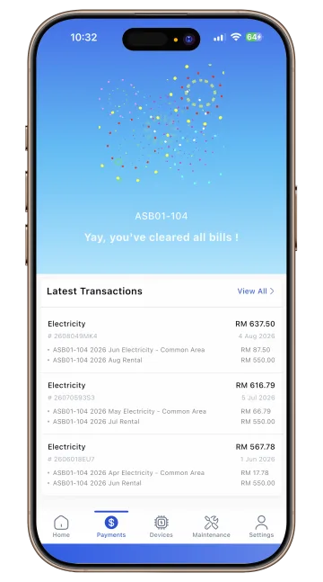 resources payments phone mockup